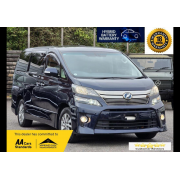 2014 Toyota Vellfire MASSIVE SPEC,18M WARRANTY,WARRANTED MILE 2.4 5dr